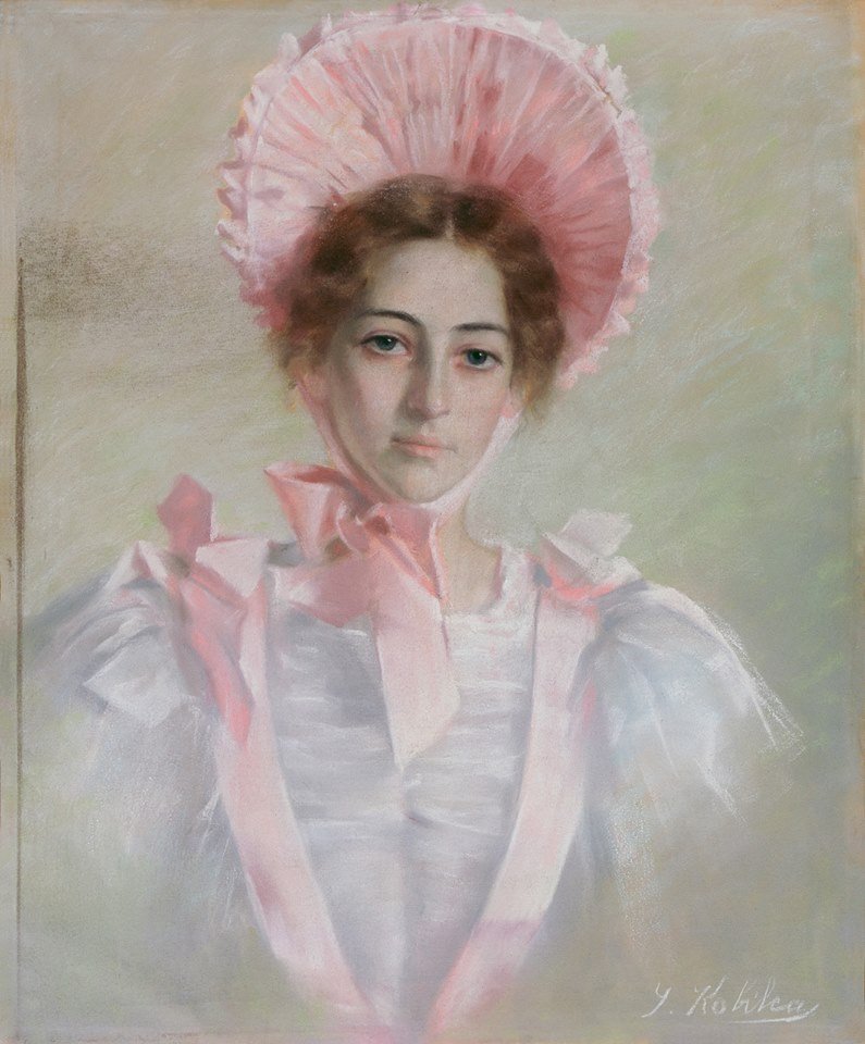 Portret Almy Często autorstwa Ivana Kobilca