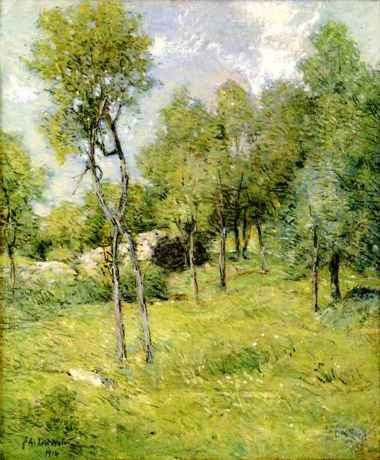Letni krajobraz autorstwa J. Alden Weir