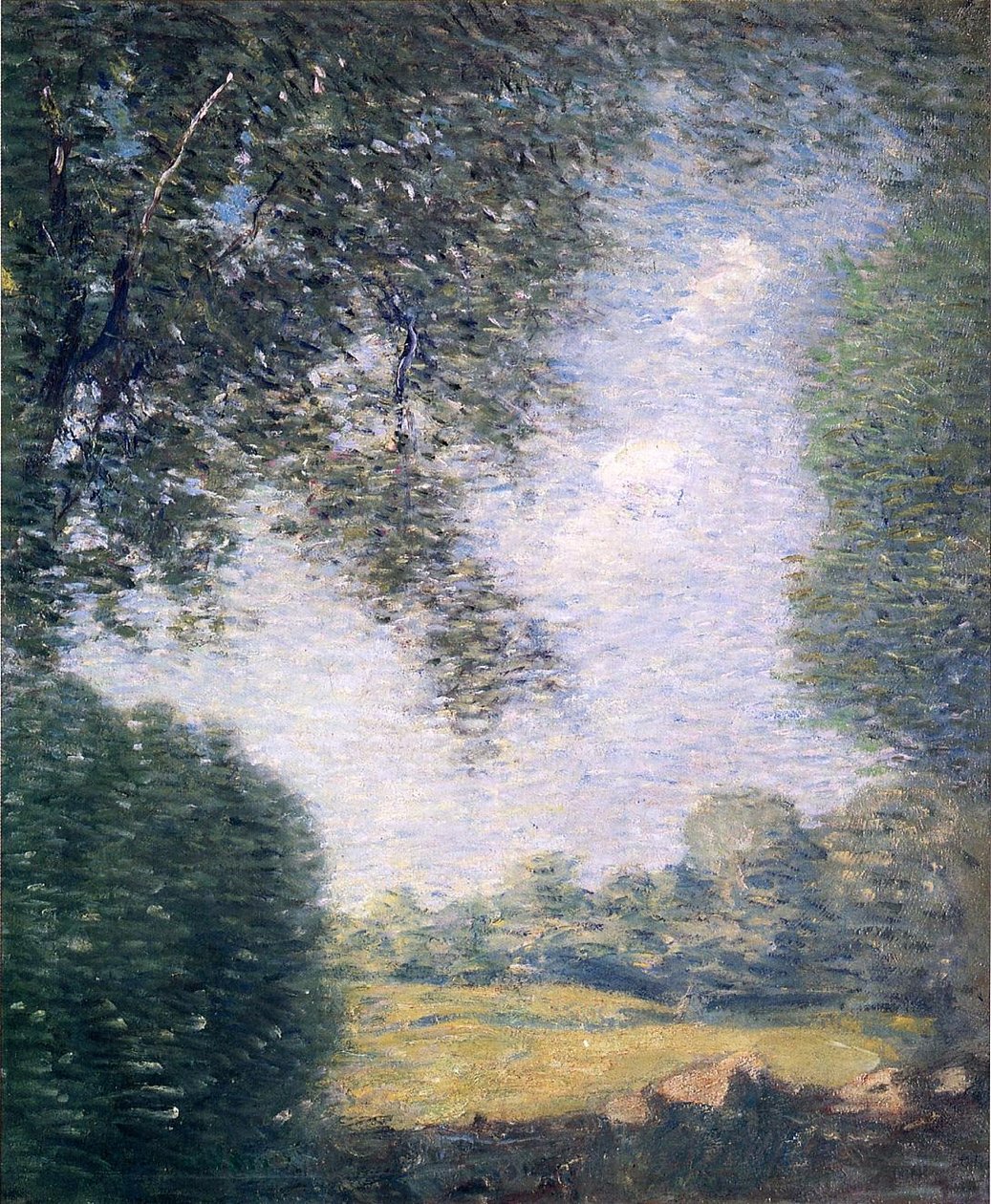 Wiszące drzewa autorstwa J. Alden Weir