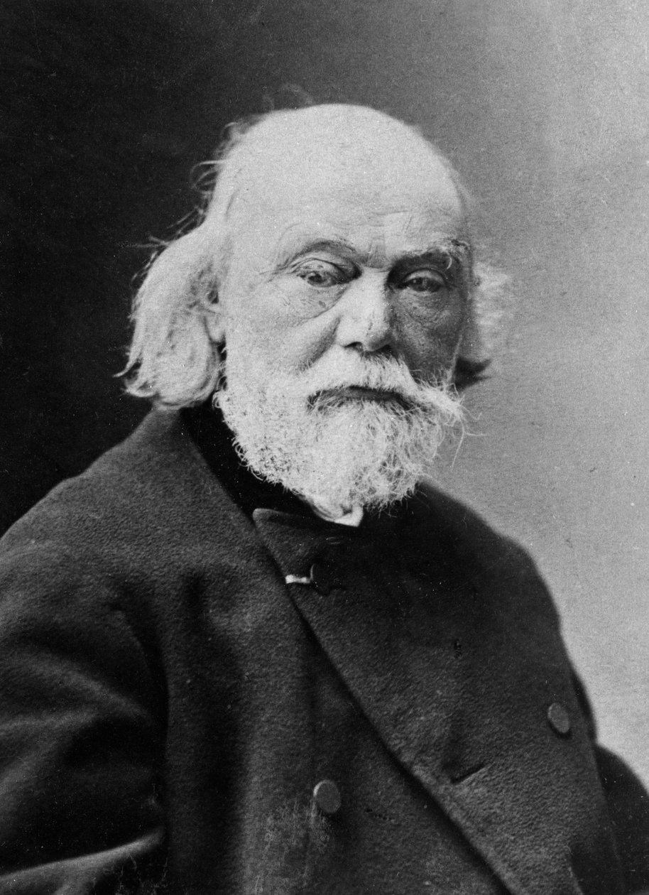 Portret Auguste Barthélemi Glaize, ok. 1890 autorstwa J. E. Tourtin