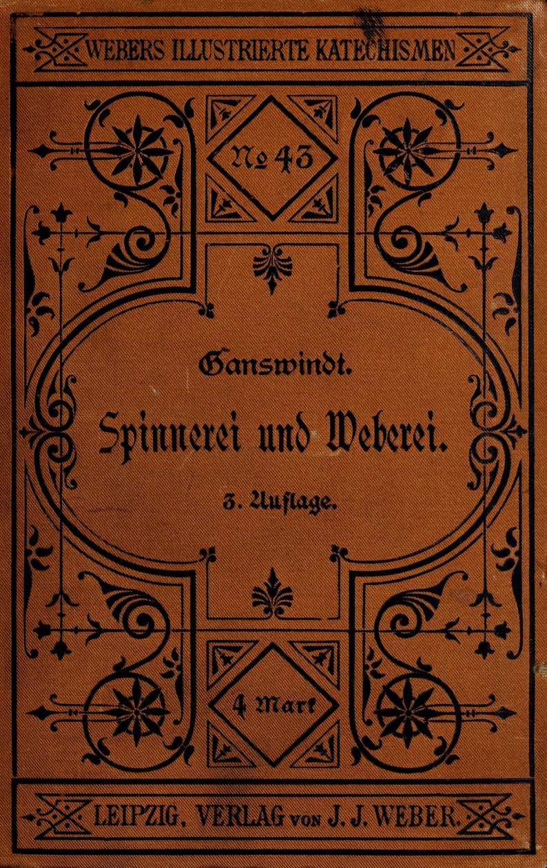 Oprawa nr 43 z serii Ilustrowane Katechizmy Webera autorstwa J. J. Weber