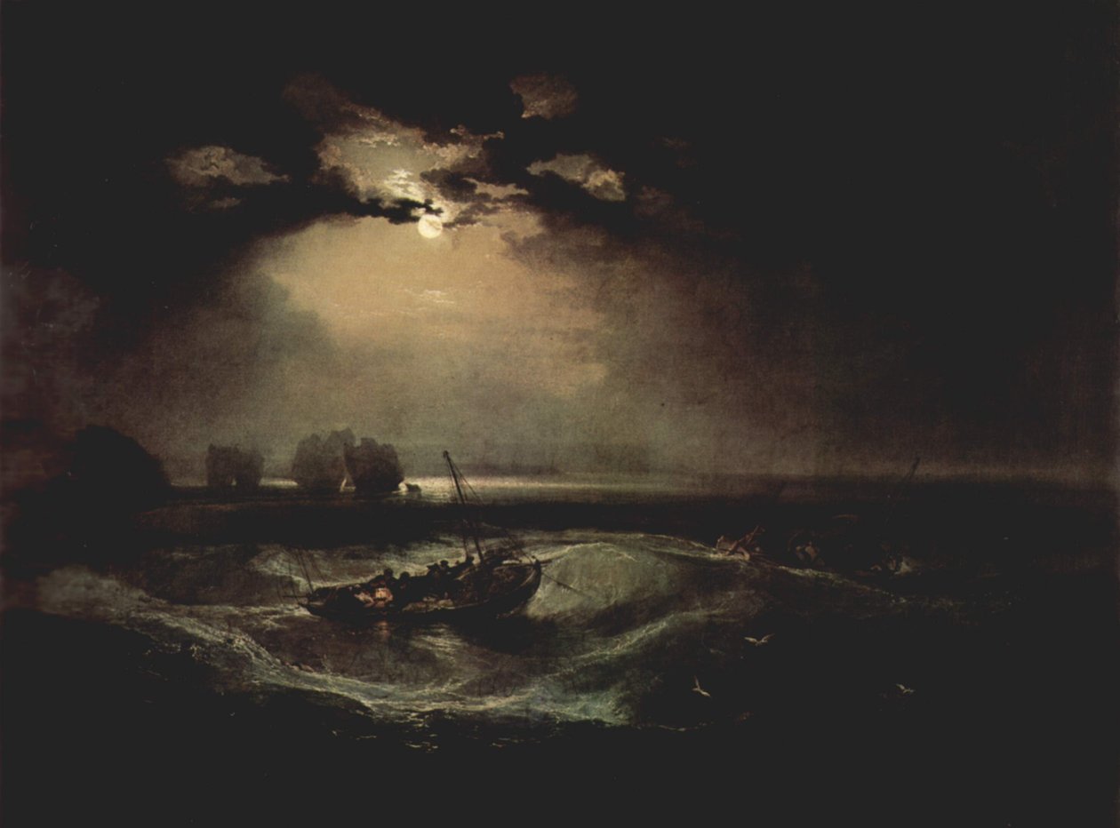 Rybak na morzu autorstwa Joseph Mallord William Turner