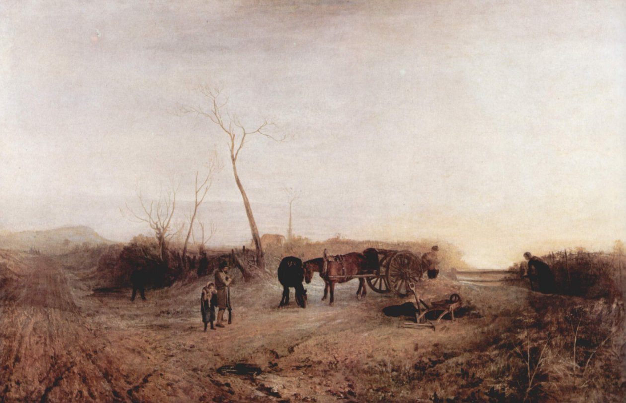 Lodowy poranek autorstwa Joseph Mallord William Turner