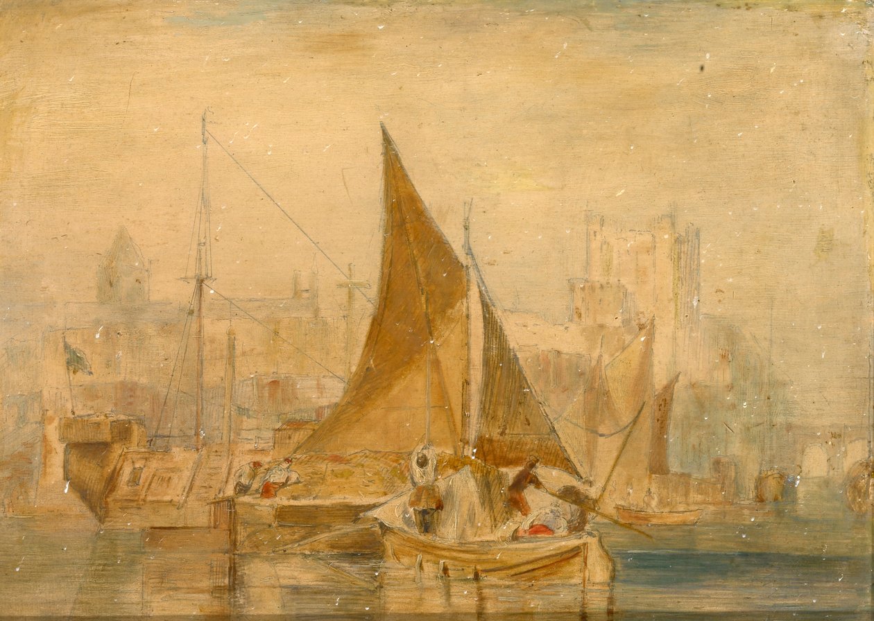 Rochester na Medway autorstwa Joseph Mallord William Turner