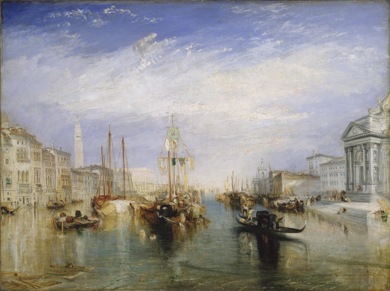 Canal Grande - Wenecja autorstwa Joseph Mallord William Turner