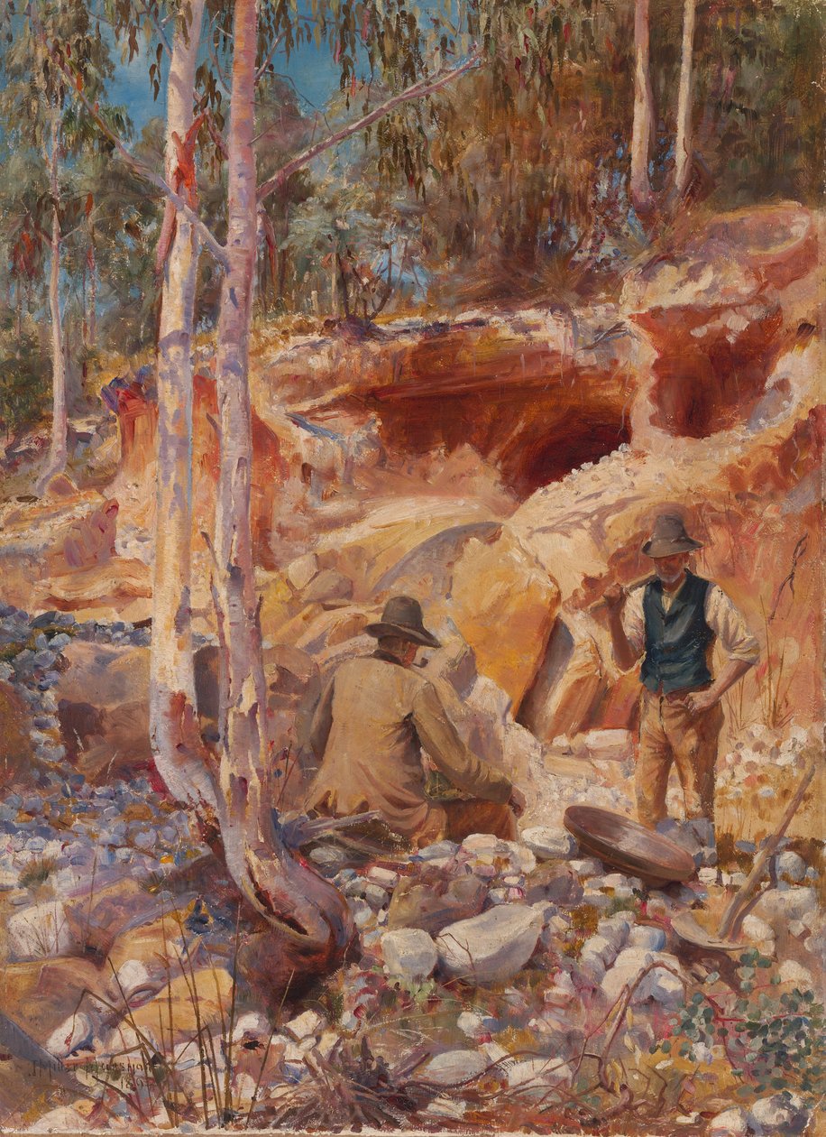 Fossicking dla złota autorstwa J. Miller Marshall