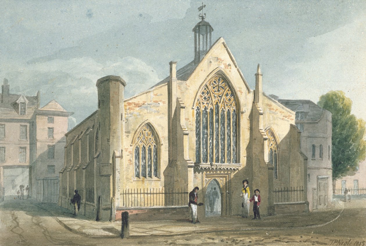 Kościół holenderski, Bracia Austin, 1815 r. autorstwa John Preston Neale