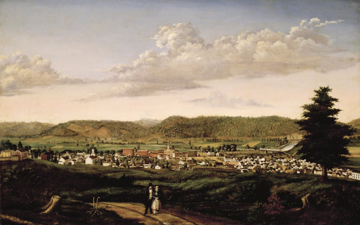 Scena Corning, Nowy Jork autorstwa J. S. Jennings