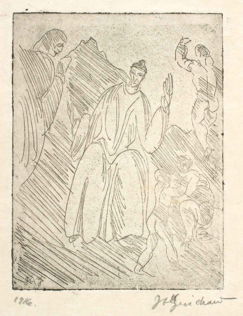 Dante autorstwa J.A. Jerichau