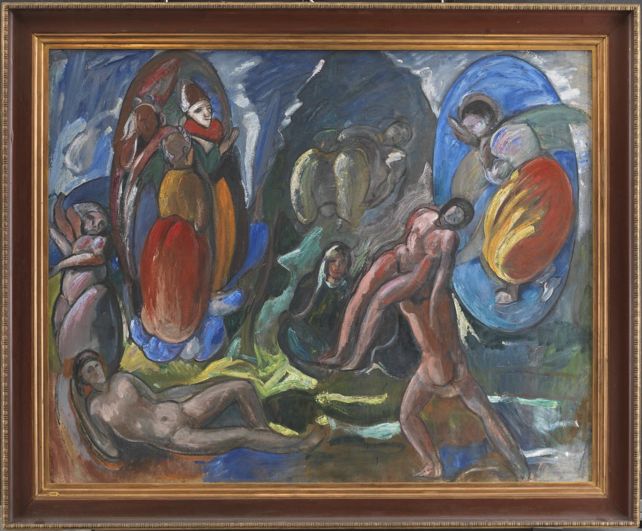 Stworzenie Ewy. Kompozycja. Opus II autorstwa J.A. Jerichau