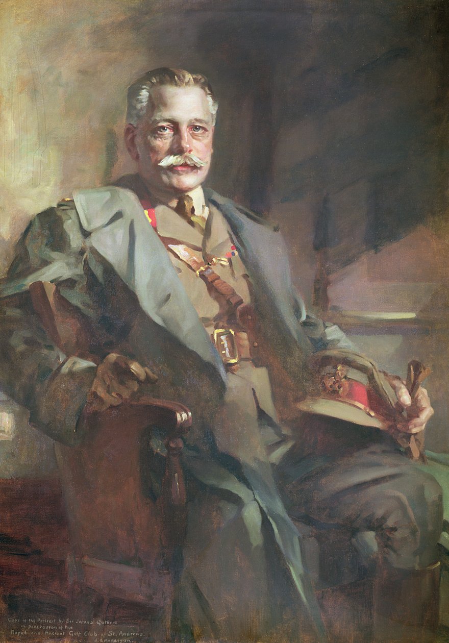 Feldmarszałek Earl Haig z Bemersyde autorstwa J.B.A. Anderson