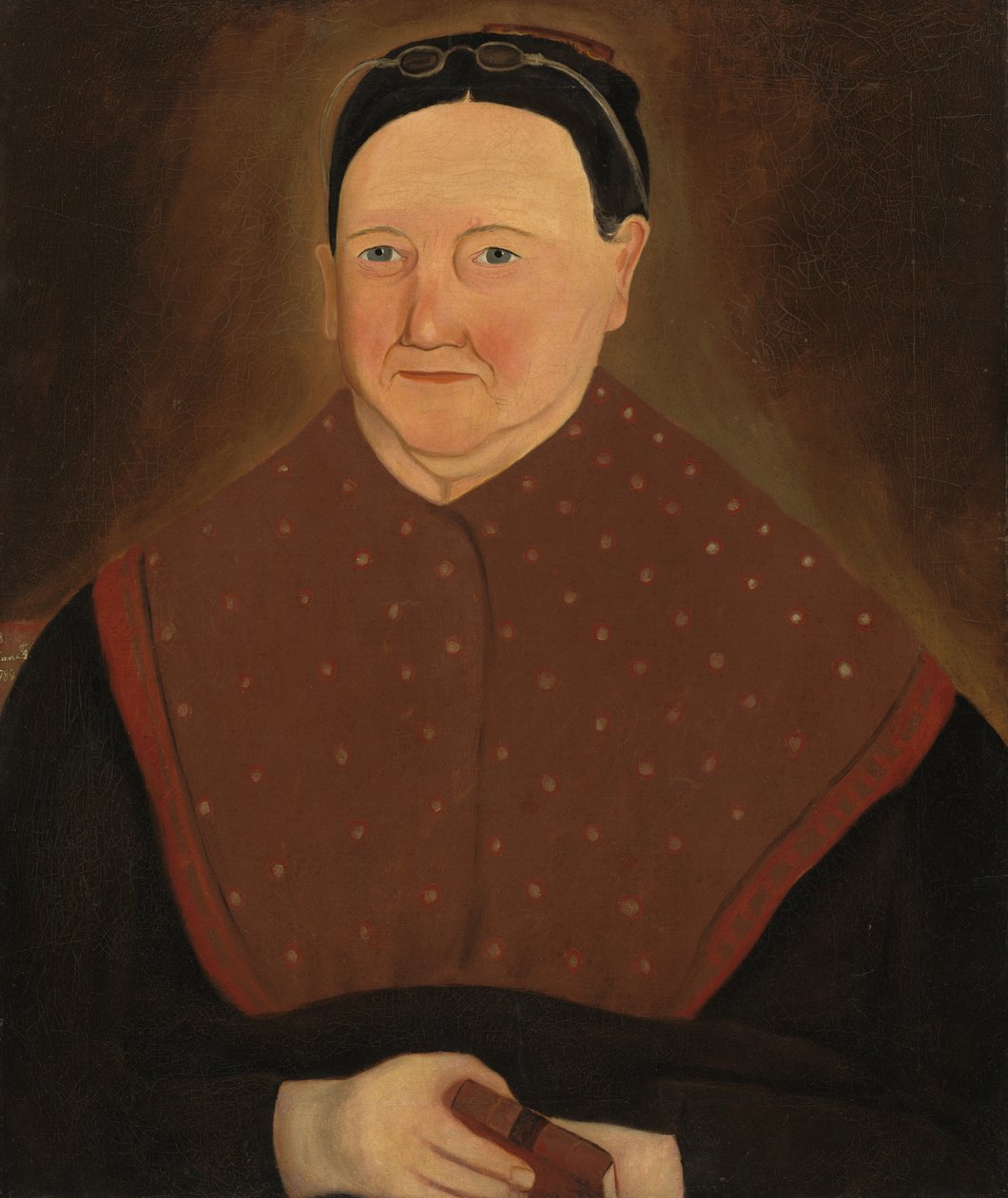 Portret starszej damy, 1848 r. autorstwa J.C. Robinson
