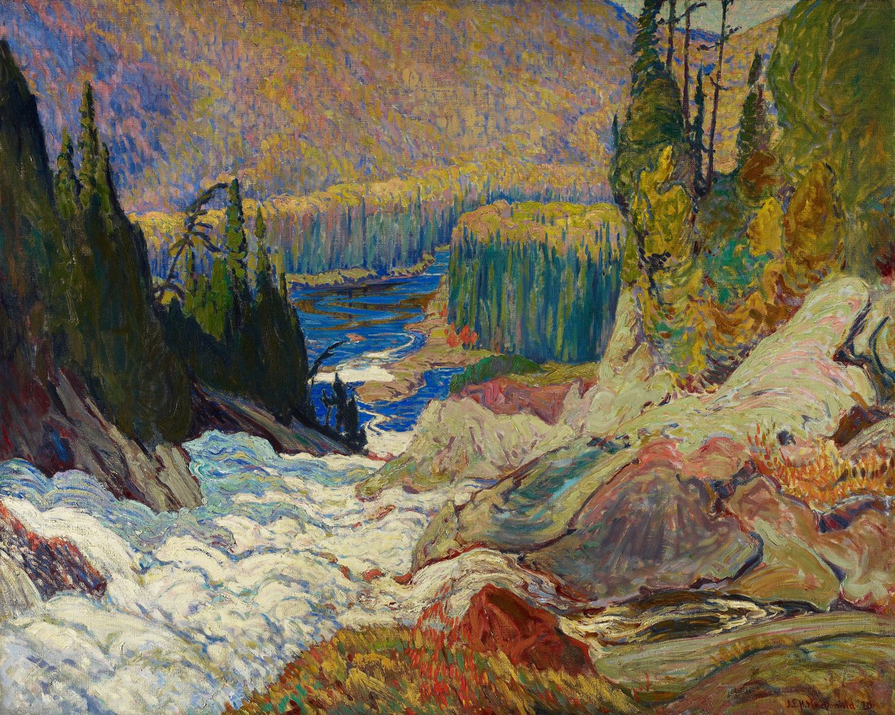 Rzeka Montrealu autorstwa J.E.H. MacDonald