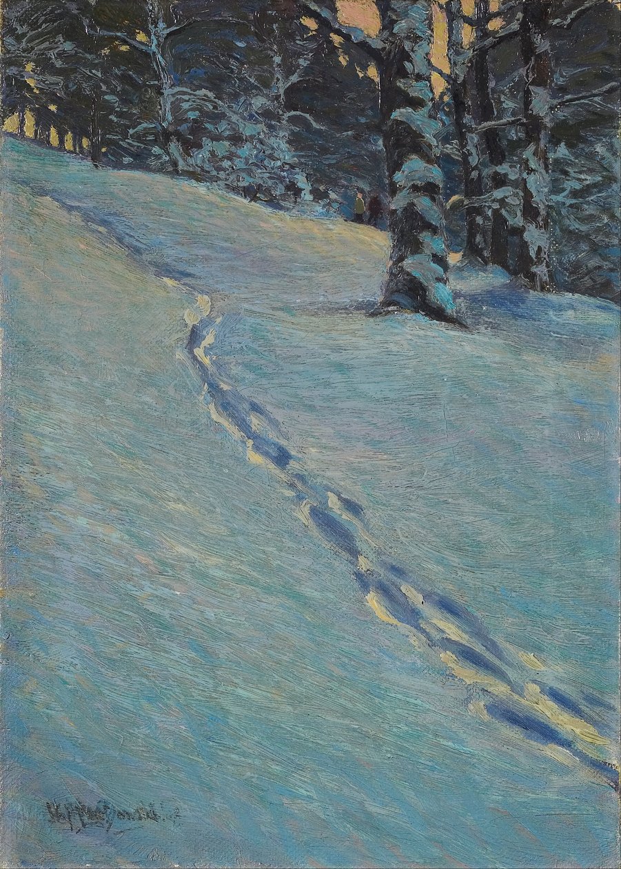 Poranek po śniegu, High Park autorstwa J.E.H. MacDonald