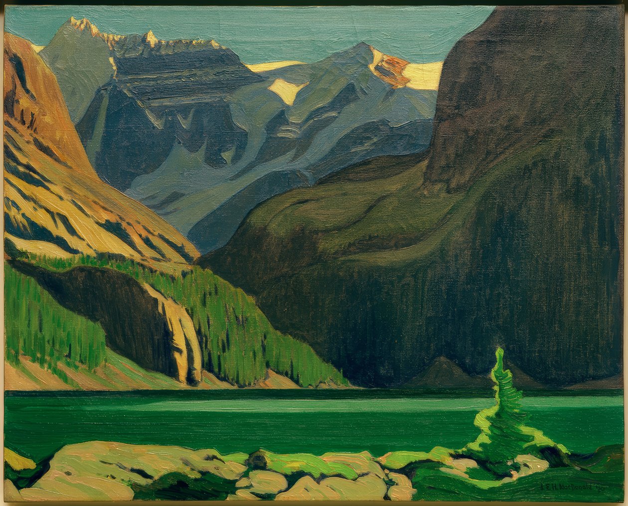 Jezioro Ohara autorstwa J.E.H. MacDonald