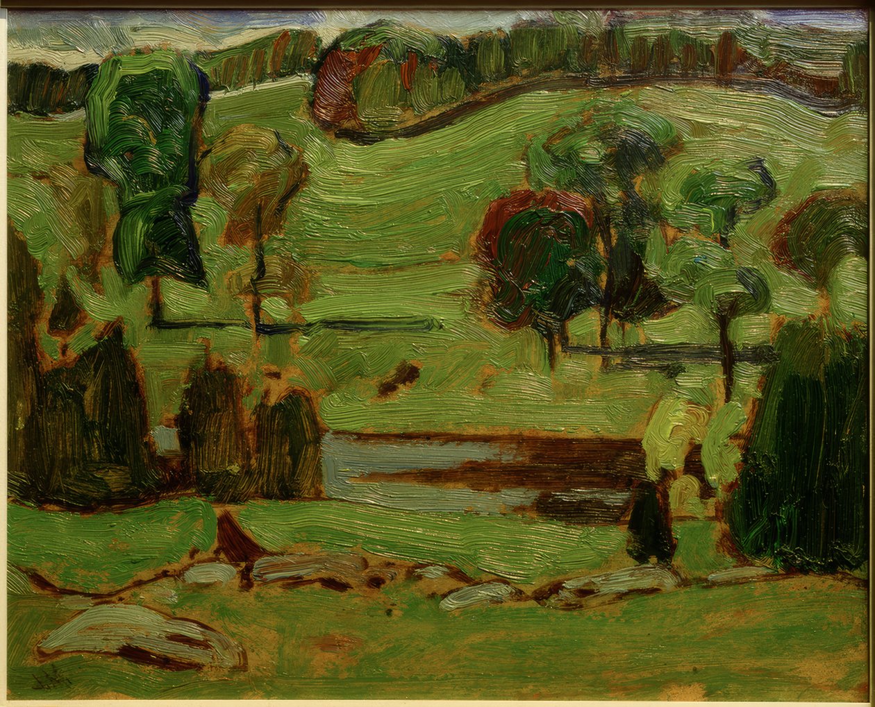 Moore Hill, Gull River autorstwa J.E.H. MacDonald