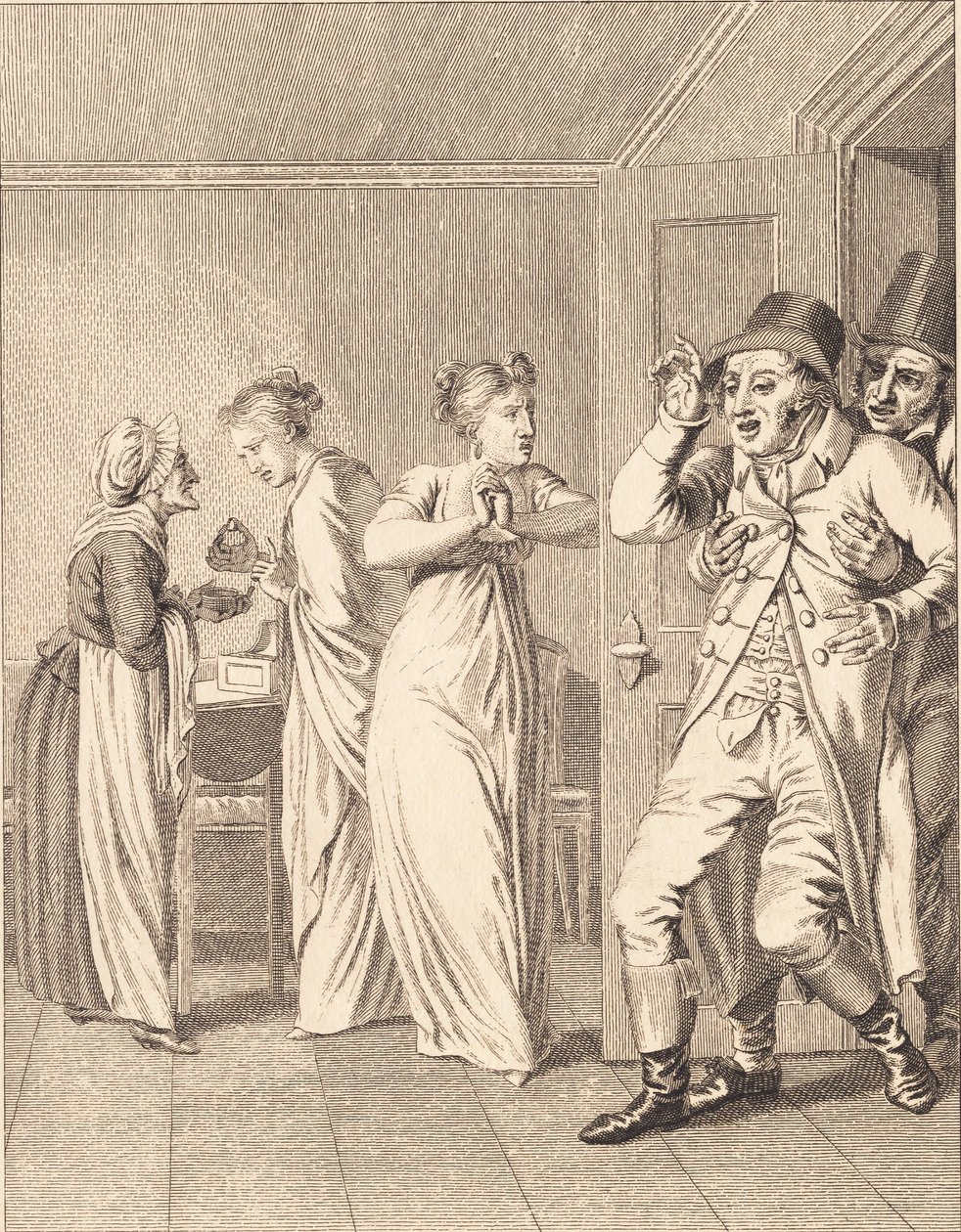 Spadek dobrobytu. autorstwa J.F. Clemens