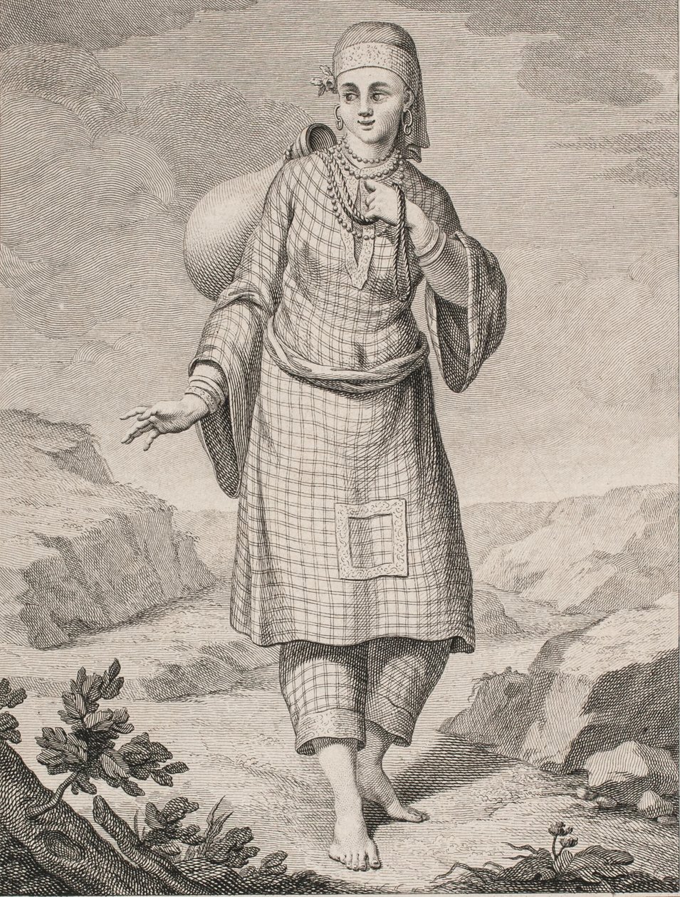 Arabka przynosi wodę autorstwa J.F. Clemens