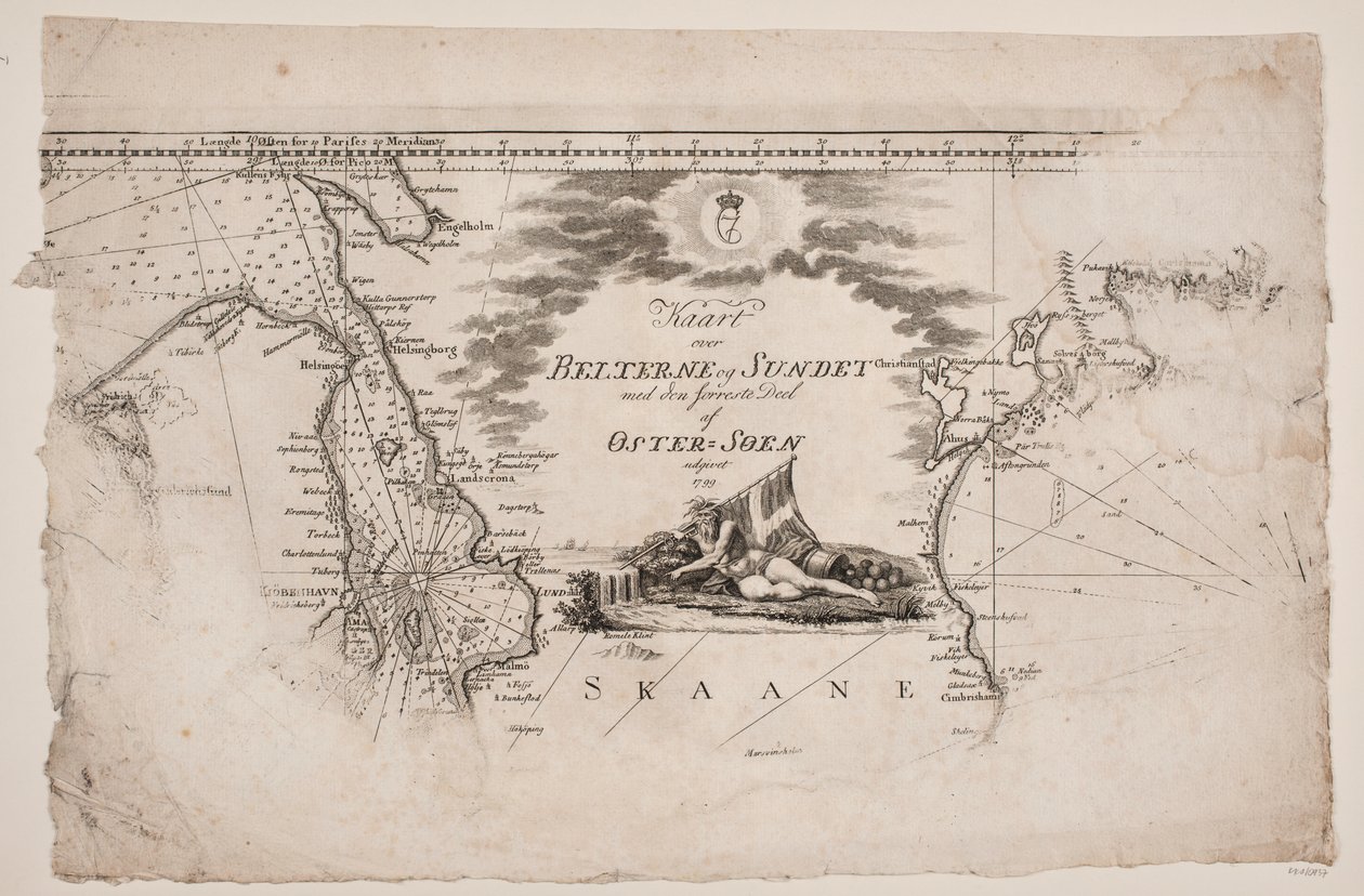 „Mapa Pasów i Dźwięku” autorstwa J.F. Clemens