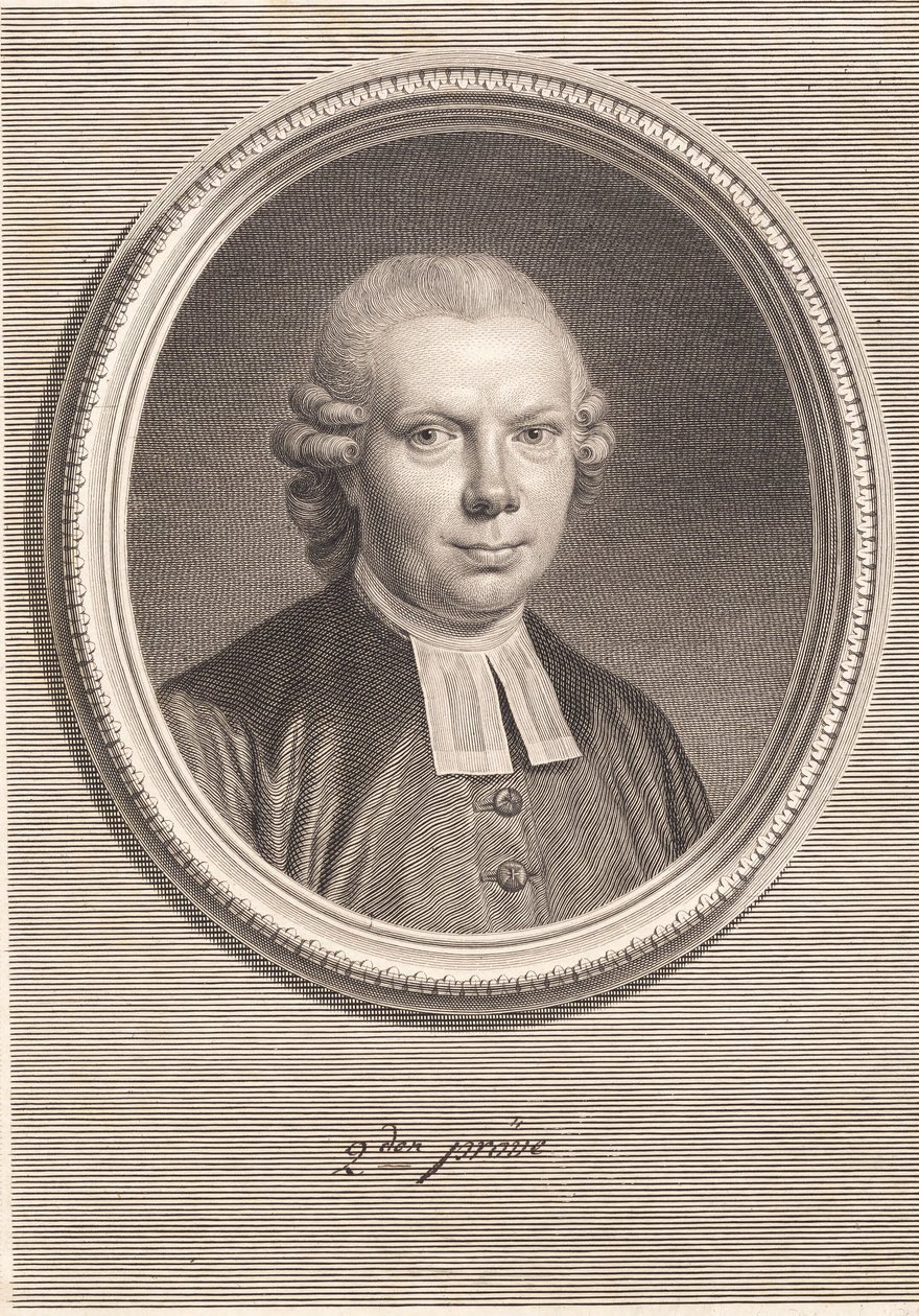 Królewski Spowiednik Christian Bastholm autorstwa J.F. Clemens
