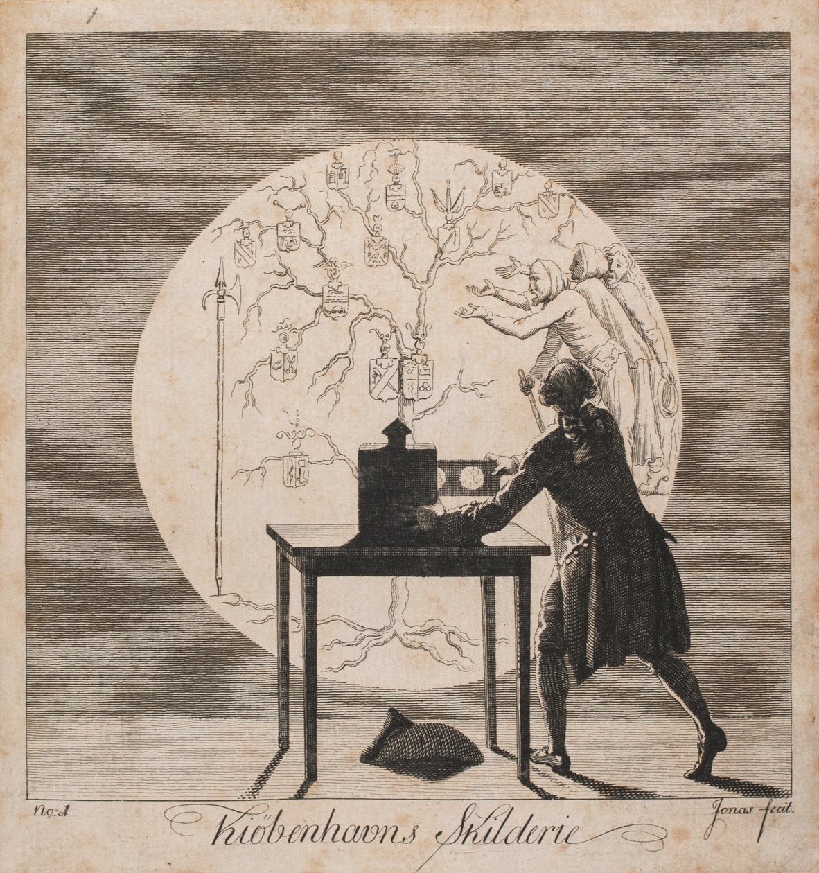 „Skilderie Kiøbenhavns”. Nie. 1 autorstwa J.F. Clemens