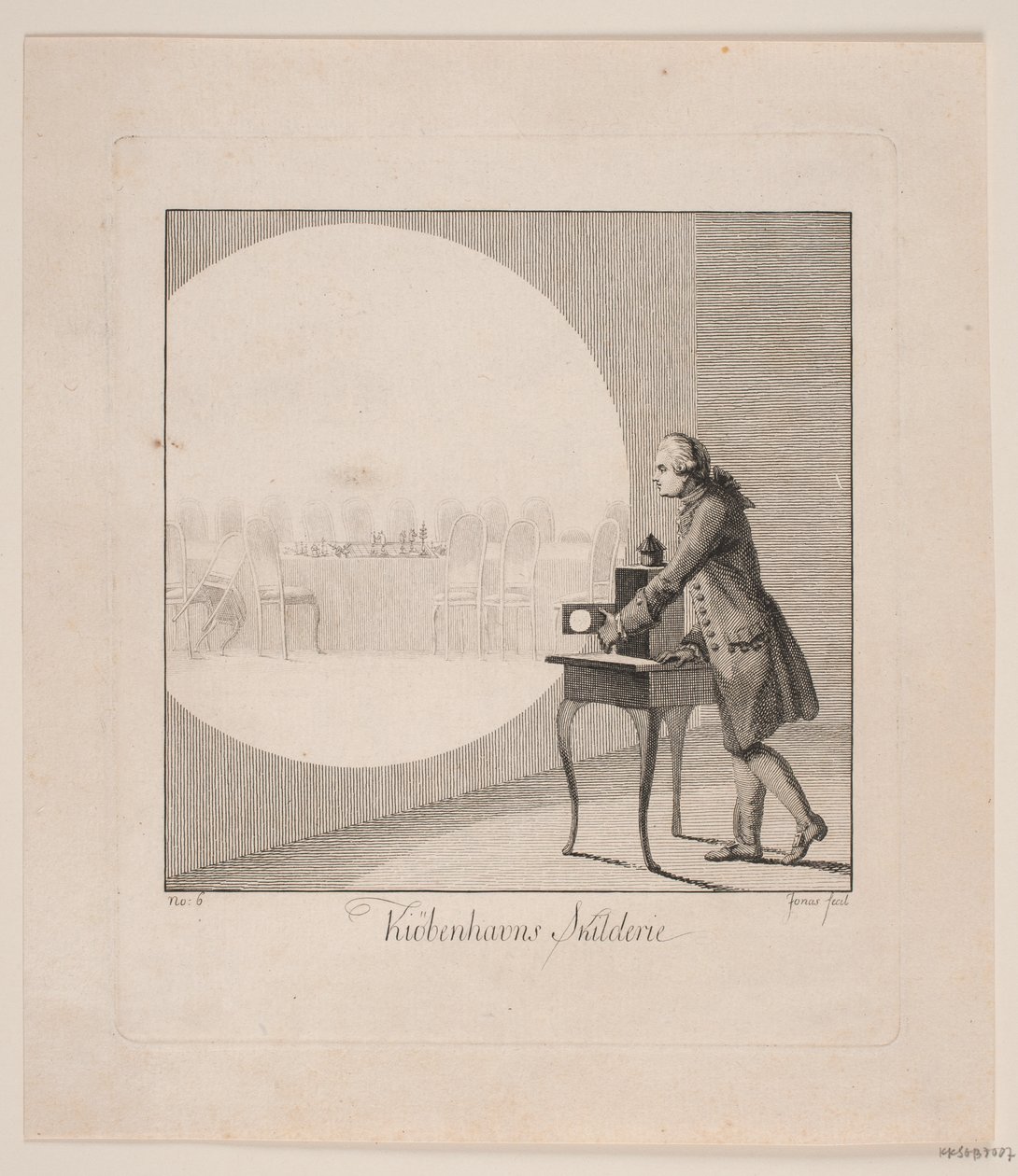 „Kiøbenhavns Skilderie”, nr 6 autorstwa J.F. Clemens
