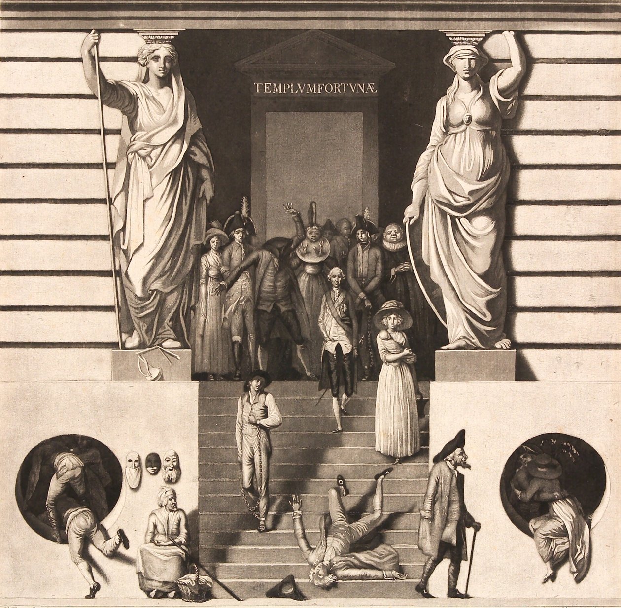 Świątynia Szczęścia autorstwa J.F. Clemens