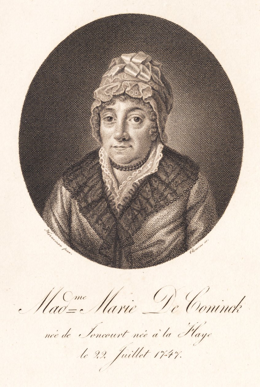 Marie de Coninck autorstwa J.F. Clemens