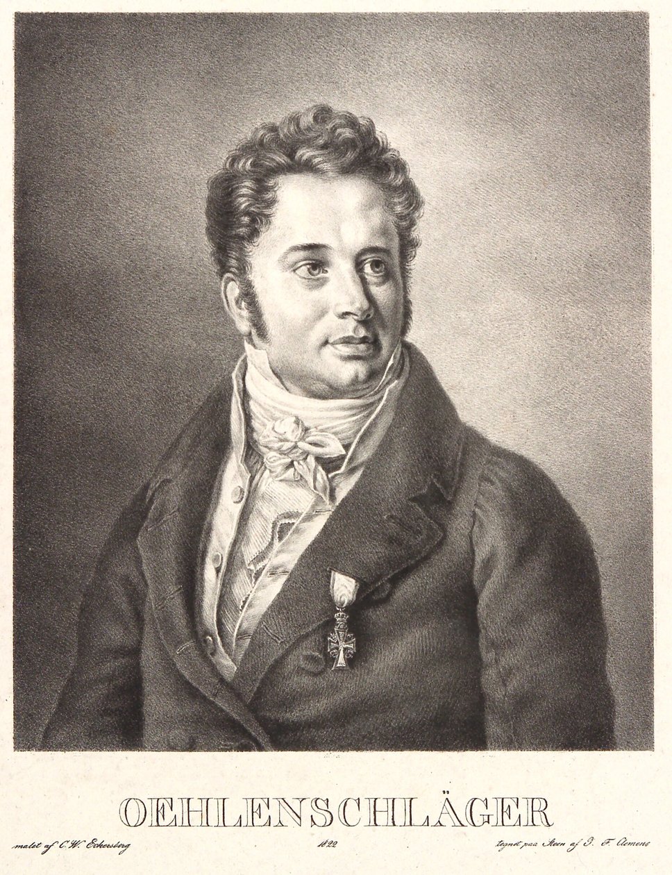 Oehlenschläger autorstwa J.F. Clemens