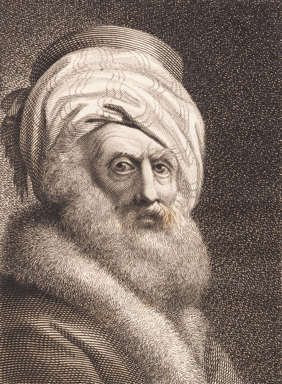 Portret starca. Nathan der Weise autorstwa J.F. Clemens