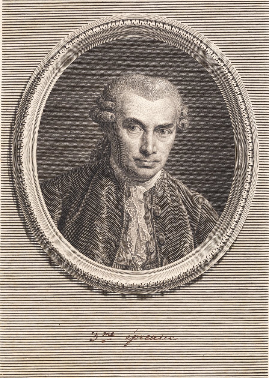 Portret doktora Johana von Berger autorstwa J.F. Clemens