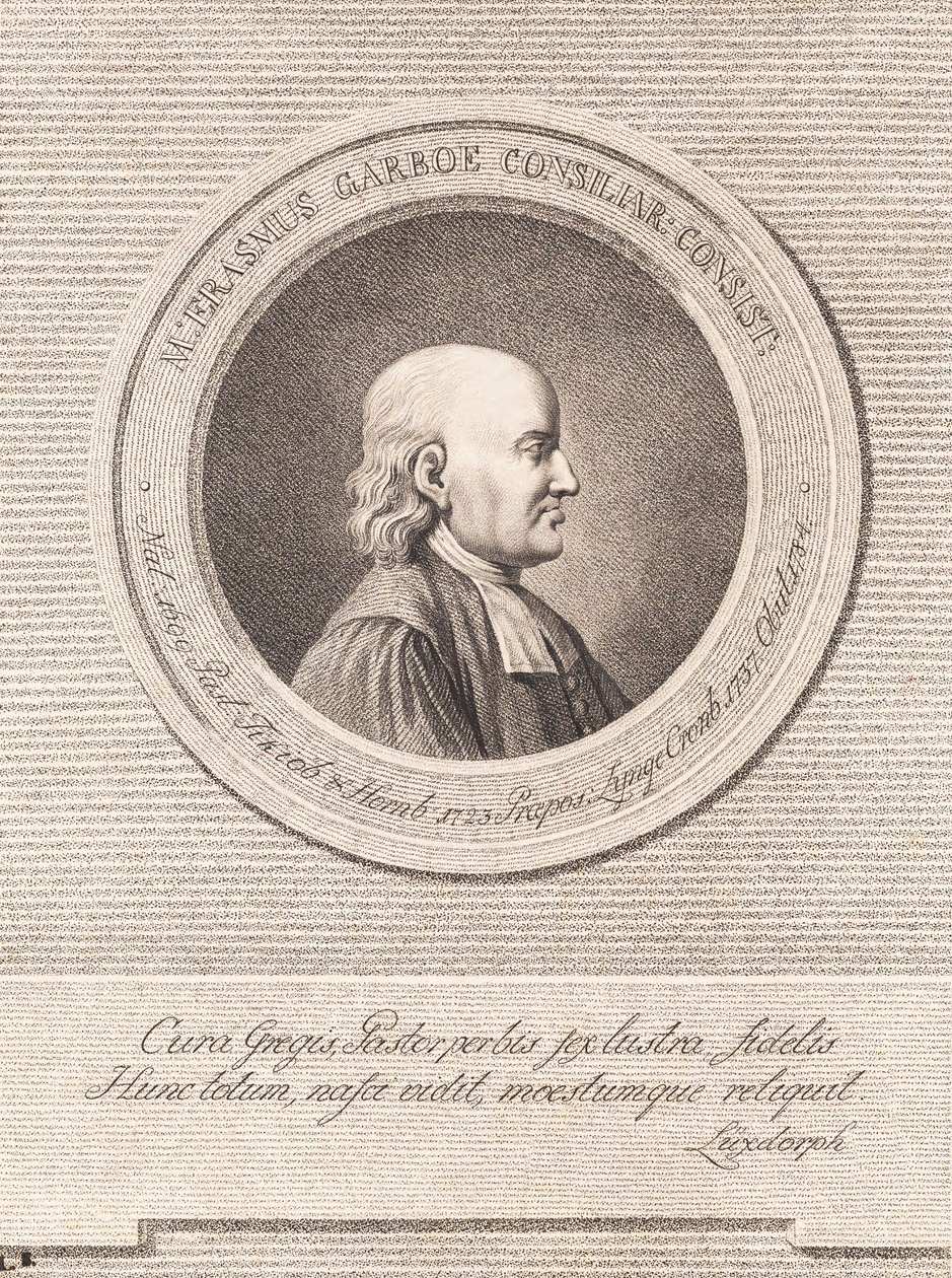 Ksiądz Rasmus Garboe autorstwa J.F. Clemens