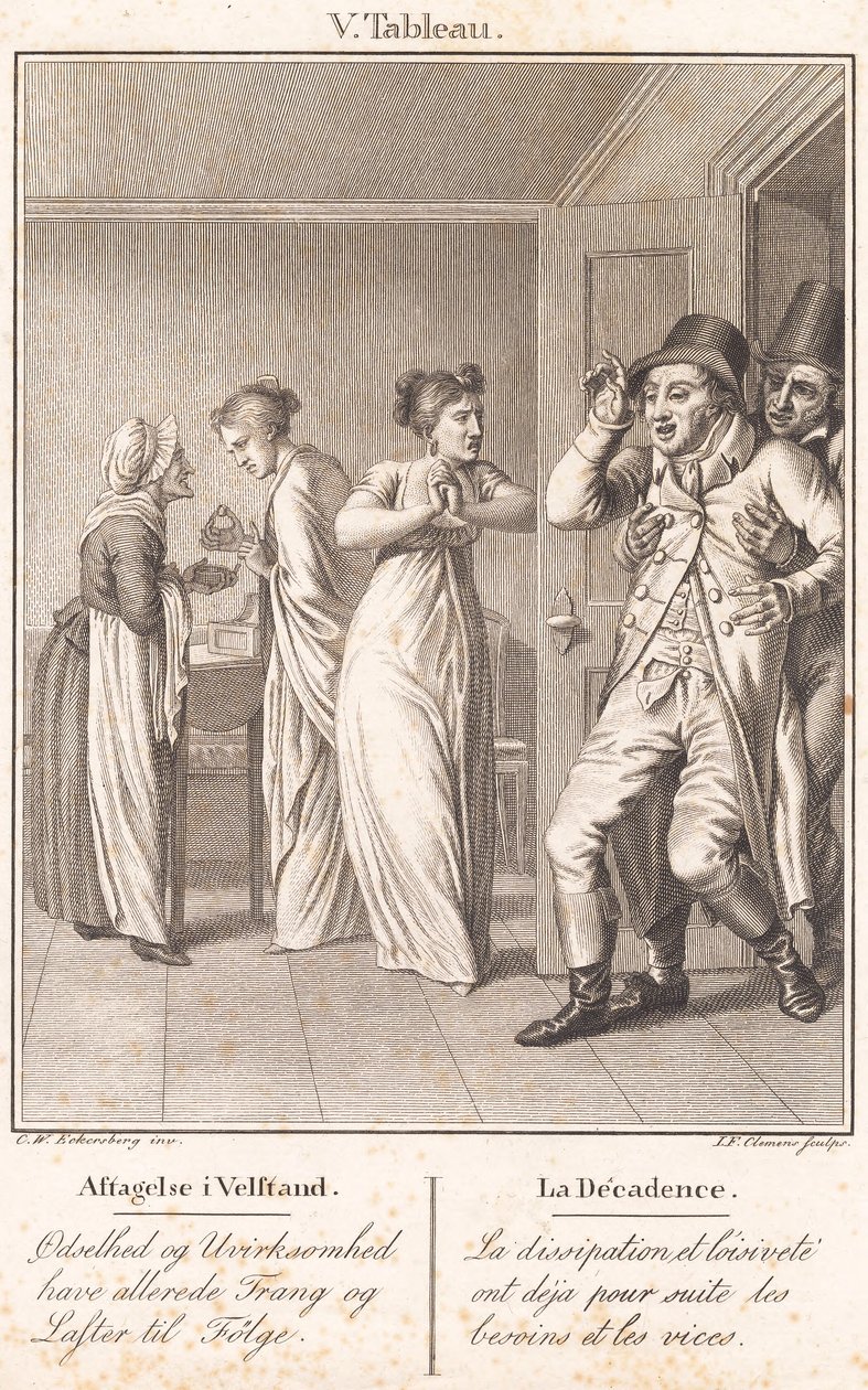 Bilet na loterię autorstwa J.F. Clemens