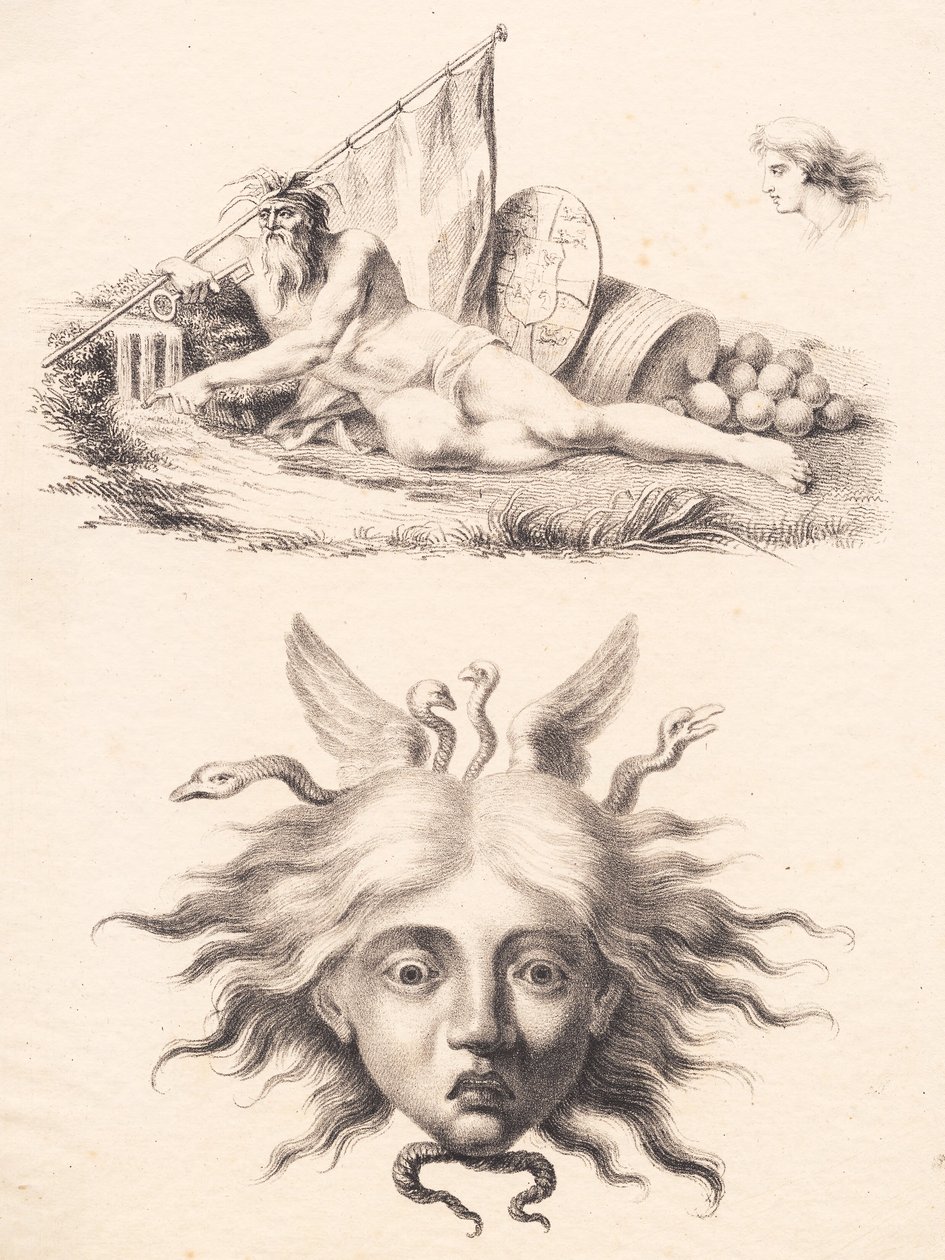Øresund. Głowa Meduzy autorstwa J.F. Clemens