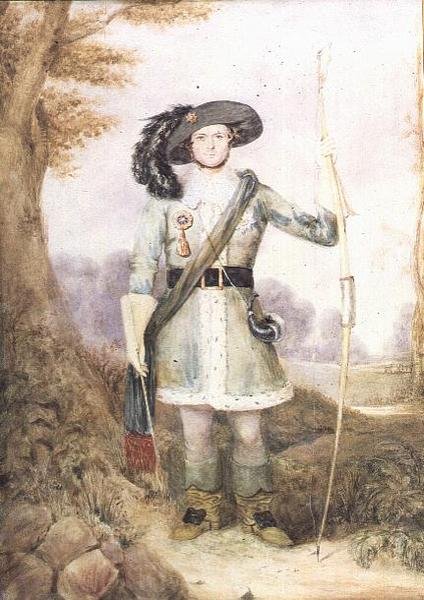 Nowy leśny łucznik autorstwa J.F. Sharpe