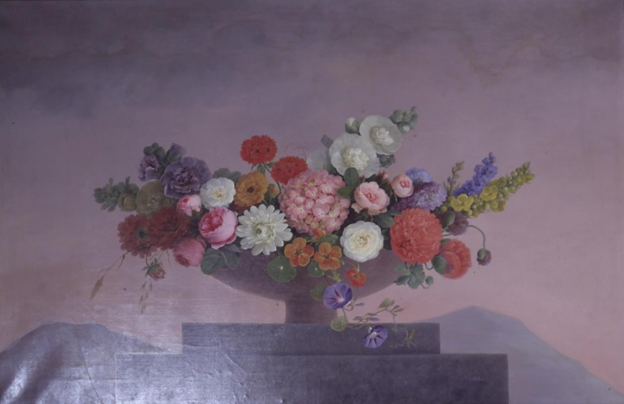 Kwiaty w misce autorstwa J.L. Camradt