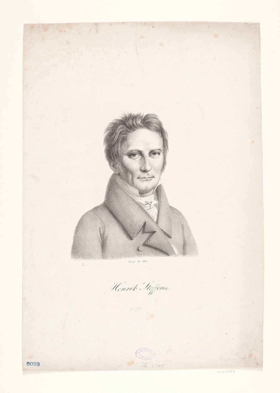 Henrik Steffens autorstwa J.L. Lund