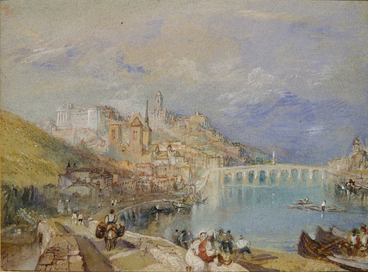 Blois, ok. 1830 r autorstwa Joseph Mallord William Turner