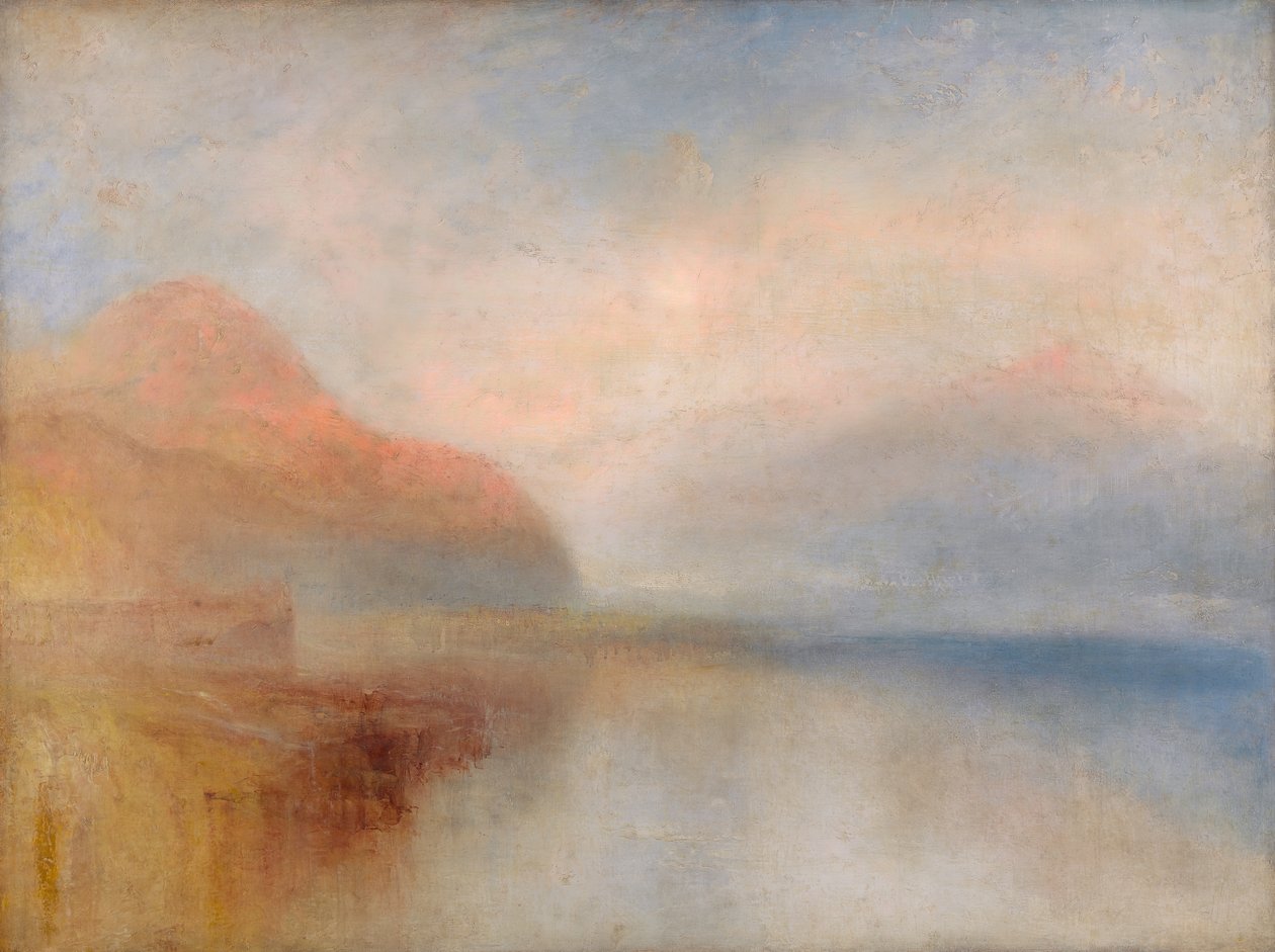 Molo Inverary, Loch Fyne: Rano, ok. godz. 1845. autorstwa Joseph Mallord William Turner