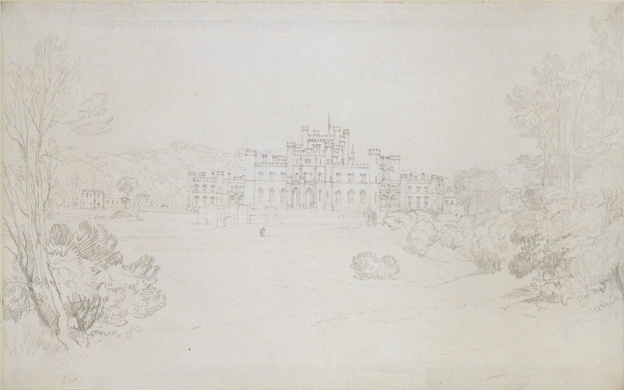 Zamek Niżny, 1809 autorstwa Joseph Mallord William Turner