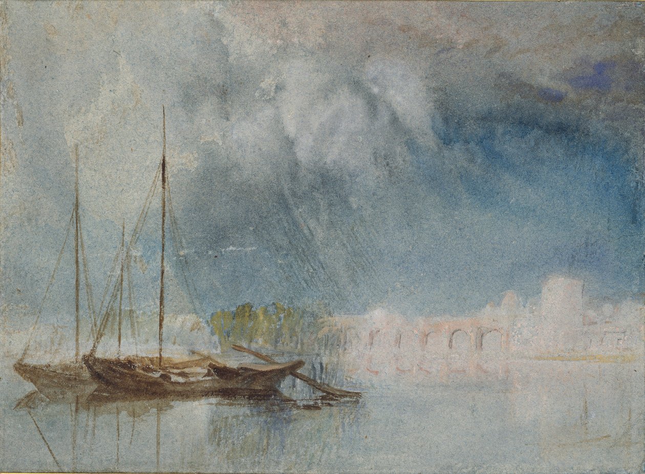 Nantes: Most Pirmila, ok. 1830 r. autorstwa Joseph Mallord William Turner