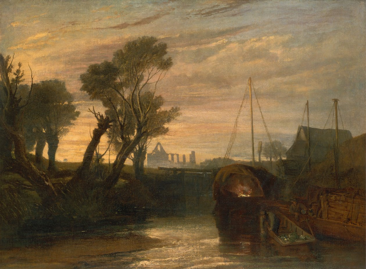 Opactwo Newark, w latach 1806-1807. autorstwa Joseph Mallord William Turner