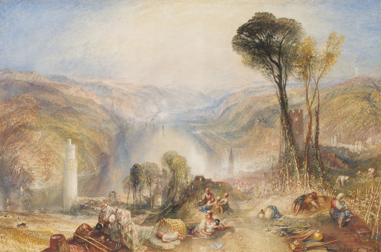 Oberwesel, 1840. autorstwa Joseph Mallord William Turner