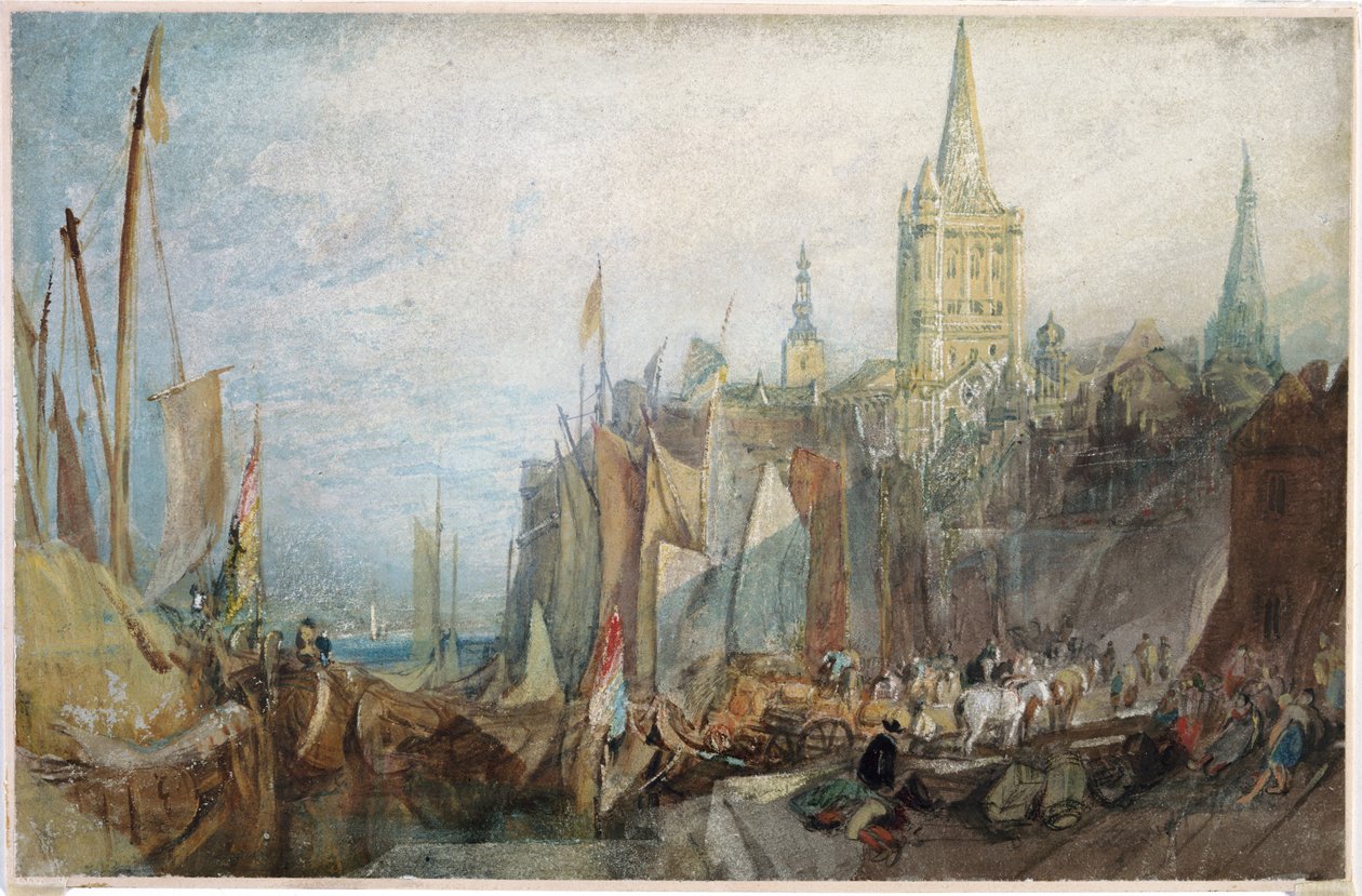 „Brama Renu, Kolonia”, 1819 r. autorstwa Joseph Mallord William Turner