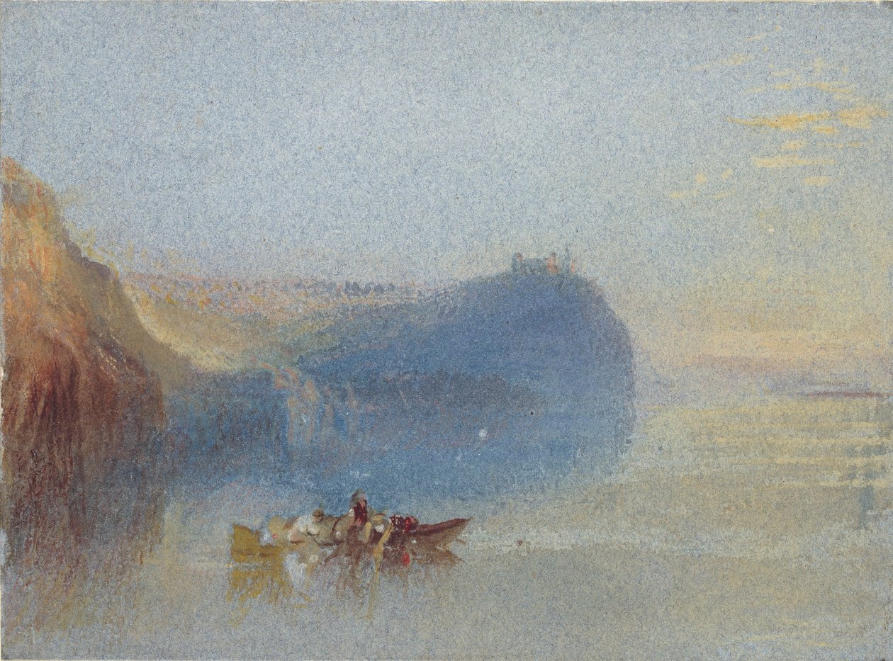 Scena nad Loarą, ok. 1826-1830 autorstwa Joseph Mallord William Turner