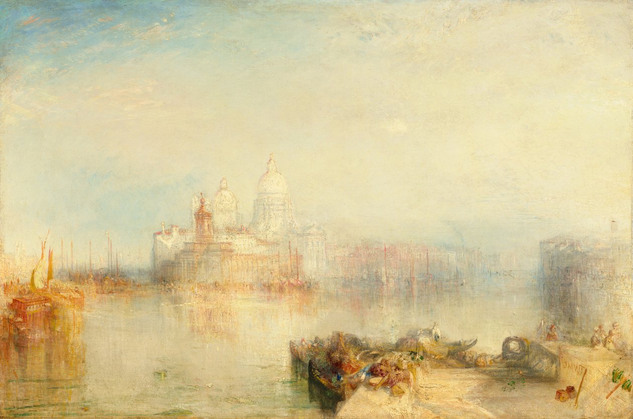 Dogana i Santa Maria della Salute, Wenecja, 1843. autorstwa Joseph Mallord William Turner