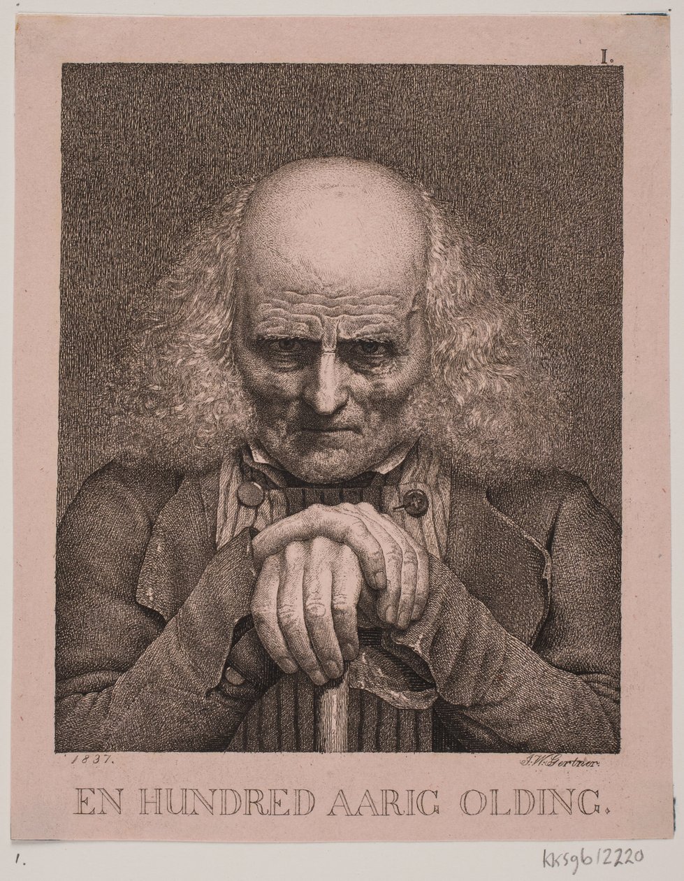 Stuletni starzec autorstwa J.V. Gertner