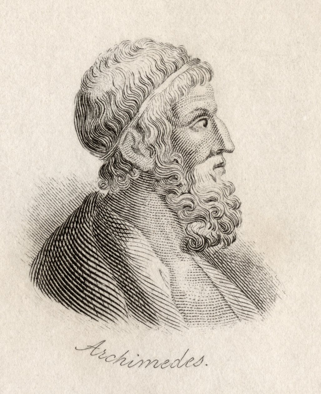 Сиракузын Архимед поли autorstwa J.W. Cook