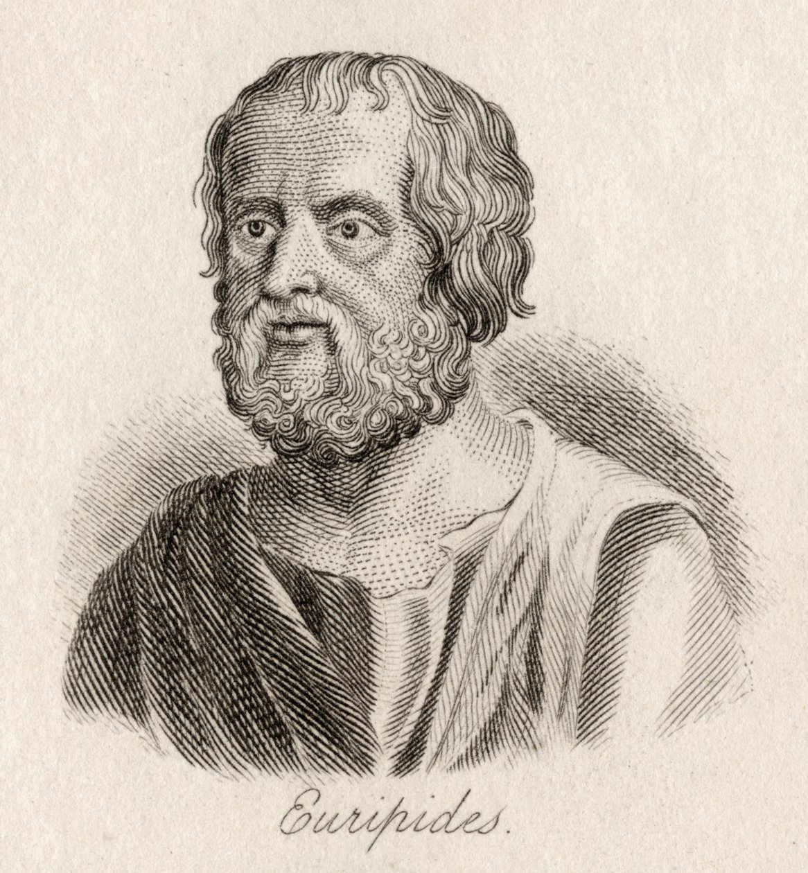 Eurypides autorstwa J.W. Cook
