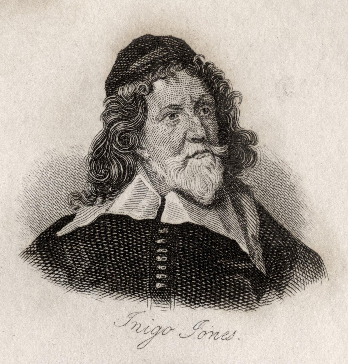 Inigo Jones autorstwa J.W. Cook